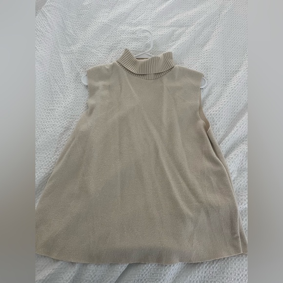 Zara Sweaters - Zara Sleeveless Turtleneck Sweater